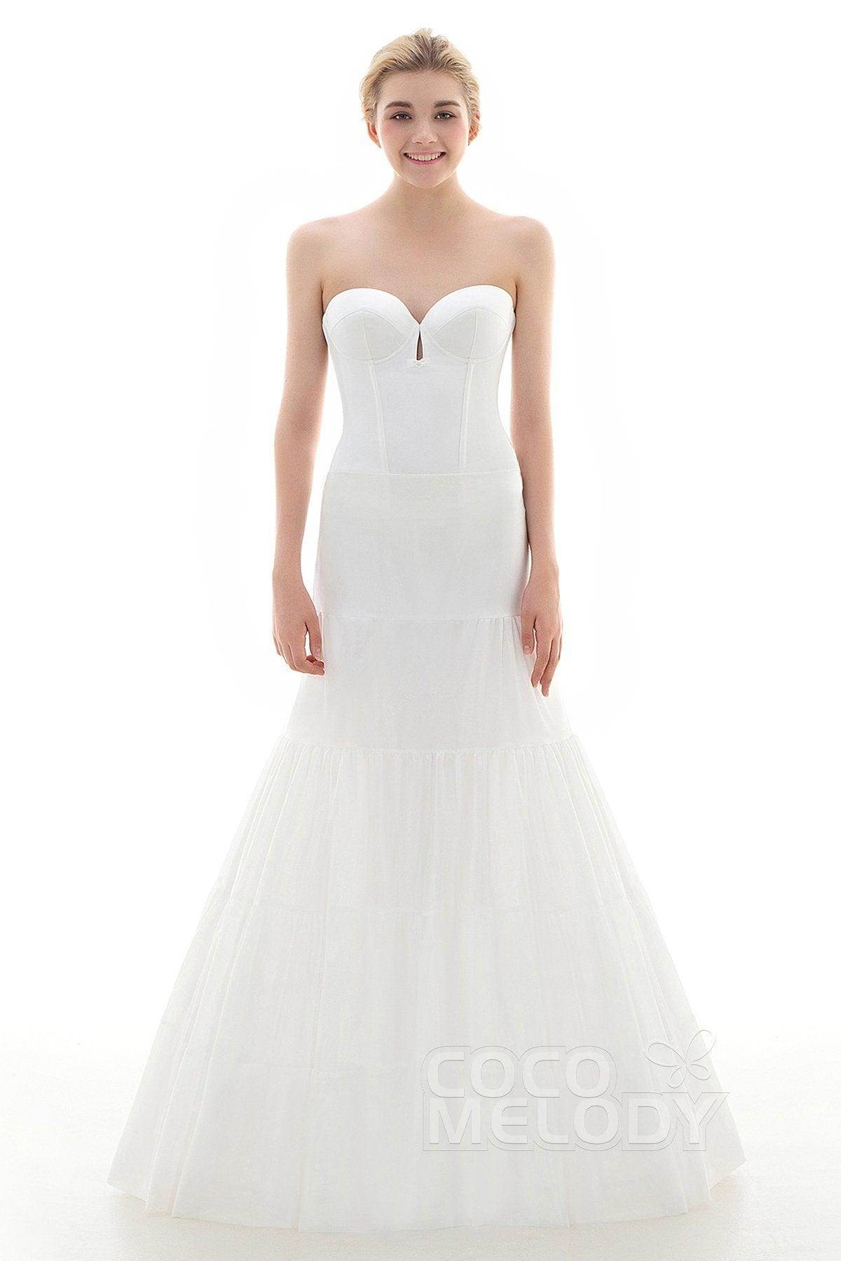 A-Line Floor-Length 2 Hoops Wedding Petticoats CP0016008 - COCOMELODY